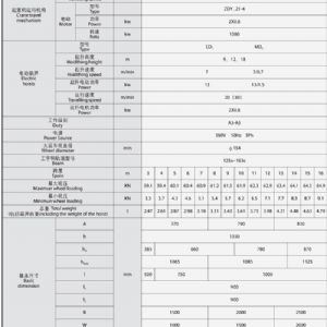 LX型電動單梁懸掛起重機